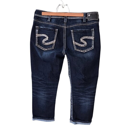 Silver Suki Capris - Picture 4 of 8